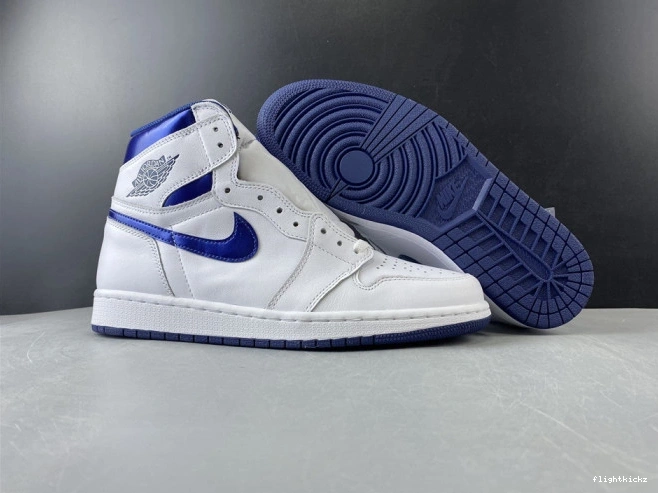 Air (2016) 1 Metallic Retro Navy 555088-106 Jordan 1011